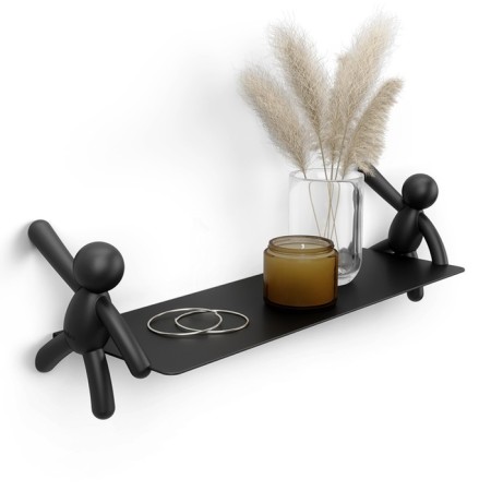 Buddy shelf, 460 × 140 × 150 mm, black color-3