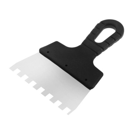 Rolling spatula, 150 mm, tooth 10 mm, stainless steel