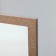 Wall mirror, in the baguette, dark copper, 60x70 cm