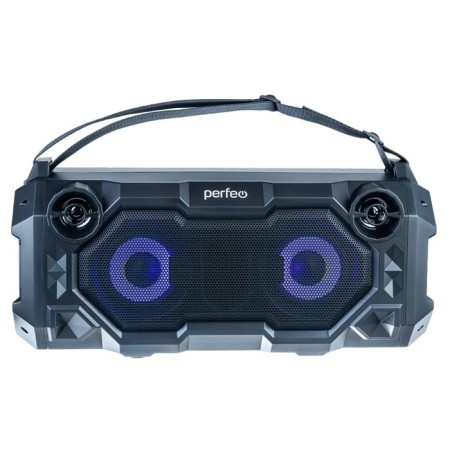 Portable karaoke system Perfeo Bear, 36 W, AUX, USB, SD, BT, 2500 mAh, black-3