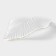 Fruit dish "leaf", 35.5 × 20 × 5 cm, gold color with white