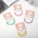 Hair elastic band "Sport" (set 2 pcs) Victor, 5 cm, mix