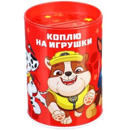 Копилка для декорирования стразами "Коплю на игрушку", Щенячий патруль-5