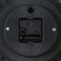 Wall clock, series: interior, discrete move, d-30 cm, dial 17.5 cm, aa