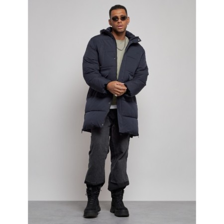 Lengered male winter, size 56, dark blue color-13