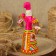 Filimonovskaya toy "Baryna with a rocker"