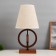 Highway lamp "Konier" 1x40W E27 red walnut 11.5x11.5x27cm