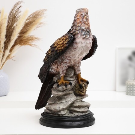Figure "Golden Eagle on Stones" 44x30cm-1
