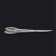Manicure scissors "Premium", narrow, bent, 10.5 cm, on the blist, color is a matte silver