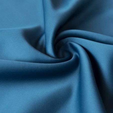Non -combustible curtain "Bali", size 145 x 290 cm, blue color-2