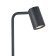 Hand lamp Mantra Sal, GU10, 1x10W, 181x140x535 mm, matte black color