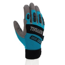Universal GROSS 90318 gloves, combined, with protective pads, size 8