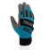 Universal GROSS 90318 gloves, combined, with protective pads, size 8