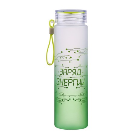 Water bottle, 460 ml, "energy of energy"