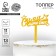 Topper acrylic "Shiii brighter than all", 16 cm
