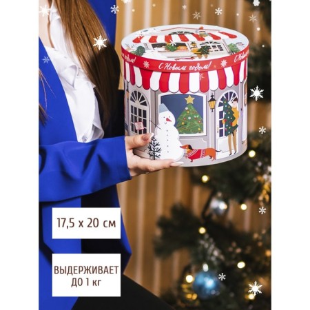 Gift box "New Year stories", 17.5 x 20 cm, New Year-5