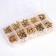 Set for creating jewelry "luxurious beads", set of 500 pcs., 10 types of beads