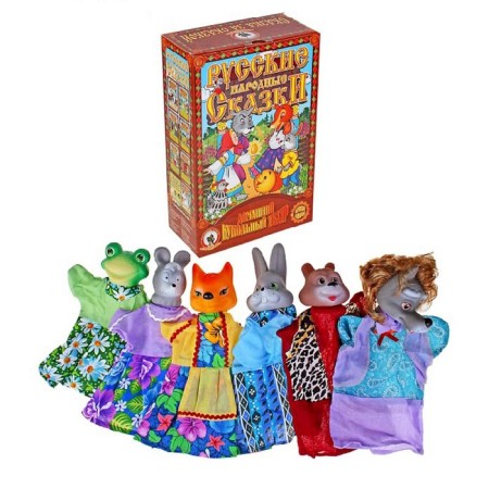 Puppet Theater "Teremok", in the new packaging