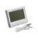 Thermometer Luazon LTR-15, electronic, 2 temperature sensors, humidity sensor, white