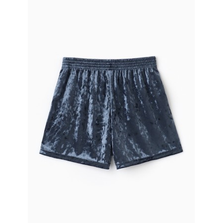 Women's shorts kaftan "velvet", 48-50, gray,-9