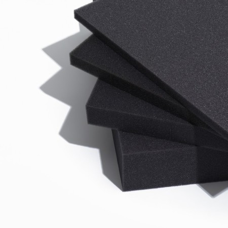 Rectangular sponge, sheet 50 x 50 x 10 cm, gray-4