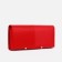 Women's wallet on magnets, red color
