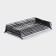 Ground for glazing and cooling confectionery, 4 tiers, 43.5 × 25.5 × 8 cm, black color black