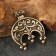Amulet lunar "well -being", brass