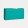 Women's wallet on magnets, green color