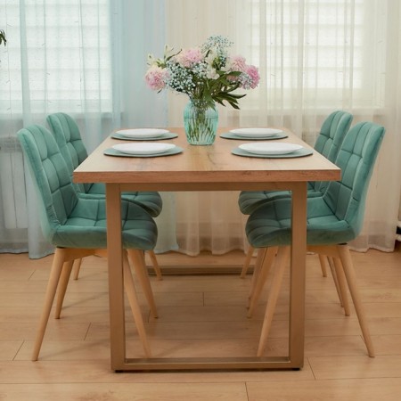 Dining stool Polini Home Verona SD, mint color color-11