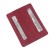 Cartholder, burgundy color