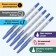 A set of ballpoints Pilot BP-SF, writing a node 0.7 mm, blue inks on an oil basis, metal tip, 5 pieces