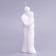 Figure candle "Love couple", 15x5 cm, white