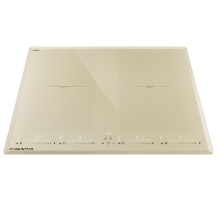 Maunfeld CVI594SF2BG Lux, induction, 4 burners, sensor, beige.-1
