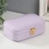Casket to the leatherette for jewelry "Emory" Lilac15x10x4.5 cm