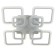 Causteen with PDD 59117/8WT LED 240W 3000-6000K Dimmer white 55x55x10 cm Bayerluux