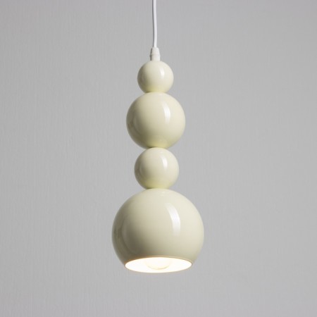 Lamp "Breeze" E27 40w beige 12x12x35cm-2