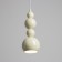 Lamp "Breeze" E27 40w beige 12x12x35cm