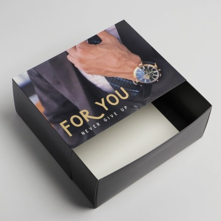 Gift folding box, packaging, "Gentleman", 25 x 18 x 10 cm-3