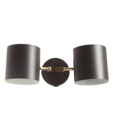 Sconces "Azurit" 2he27 40w Black 11x12x36cm-3