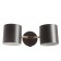 Sconces "Azurit" 2he27 40w Black 11x12x36cm