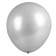 Latex ball 36 "Giant", 1 pc., Silver color