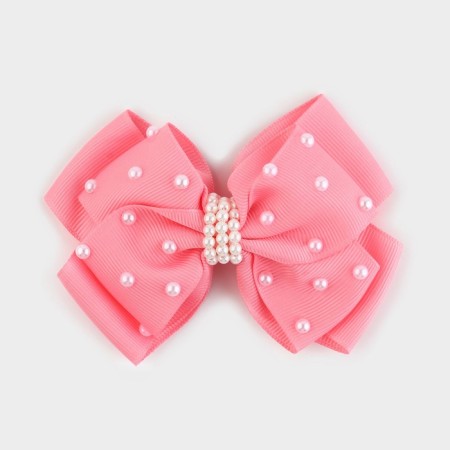 Outlet. Hair bow on a hairpin, 11 cm, princesses-1