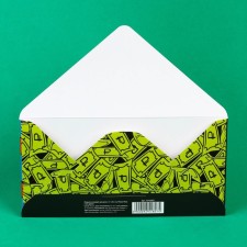 Money envelope, 16.5 x 8 cm 