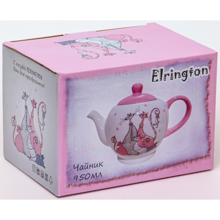 Elrington kettle "Cats", 950 ml-2