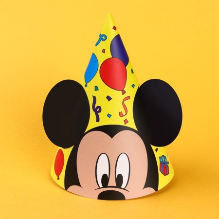 Cap with ears "Happy Birthday!", Mickey Mouse