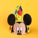 Cap with ears "Happy Birthday!", Mickey Mouse