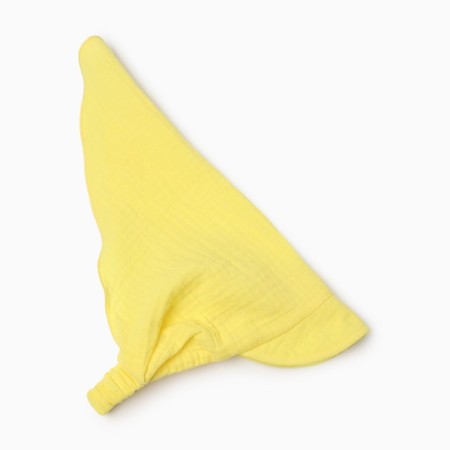 A scarf for a girl, lemon color, size 44-46