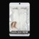 Separates on the foot with dividers, universal, silicone, 18.5 × 9 cm, pair, white color
