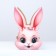 Bunny Sayka rim stand, 17 x 26 x 30 cm